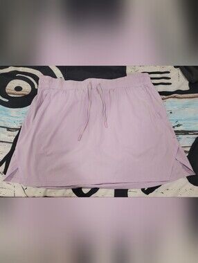 All In Motion Lavender Drawstring Active Skort Women's Size L